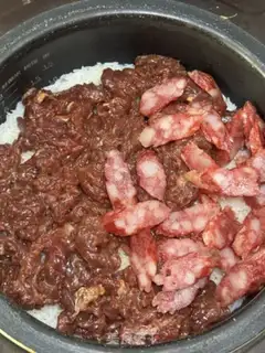 Make Weenie beef rice step 8