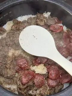 Make Weenie beef rice step 9