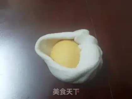 Make Double-coloured buns step 5