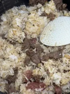 Make Weenie beef rice step 10