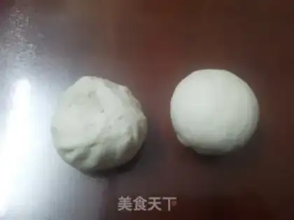 Make Double-coloured buns step 6