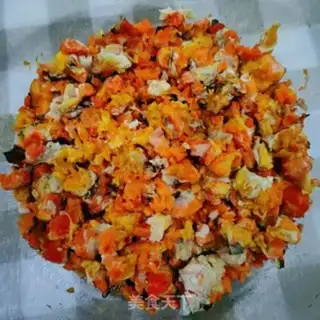 Make Crab butter step 1