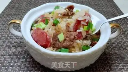 Make Weenie beef rice step 13