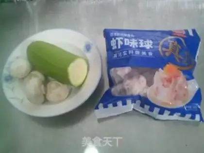 Make Mushroom shrimp-flavored crotch step 0