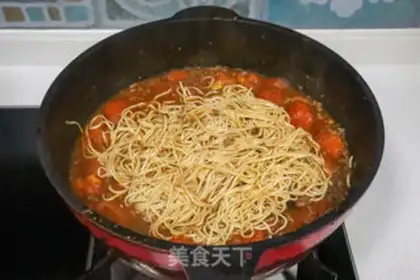 Make Steamplant beef noodles step 6