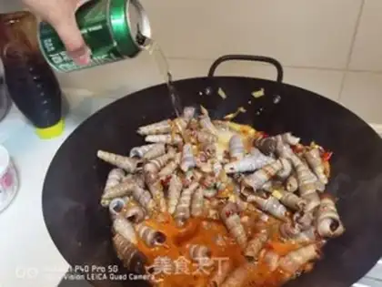 Make Hot snails step 6