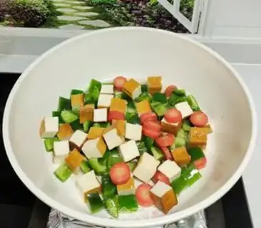Make Pyramid carrots step 2