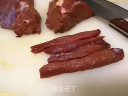Make Homemade natural beef jerky step 1