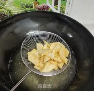 Make Puffy potato chips step 5