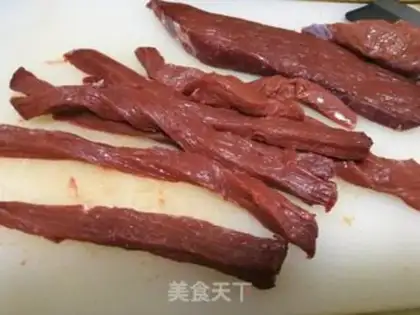Make Homemade natural beef jerky step 2