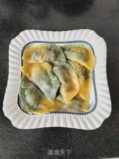 Make Four-leave grass dumplings step 6