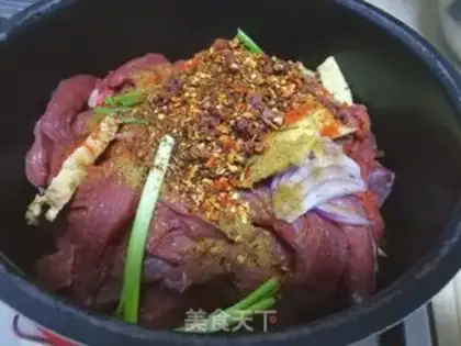 Make Homemade natural beef jerky step 5