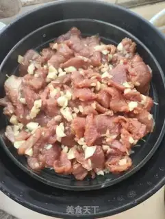 Make Garlic ginseng spleen step 6