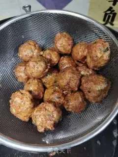 Make Dried meatballs step 5