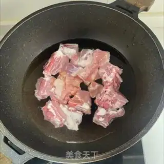 Make Red burn ribs step 1