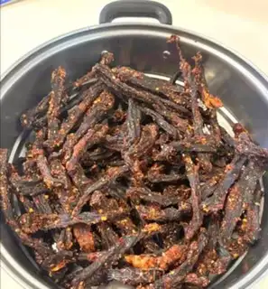 Make Homemade natural beef jerky step 15