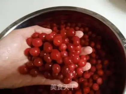 Make Cherry wine step 1