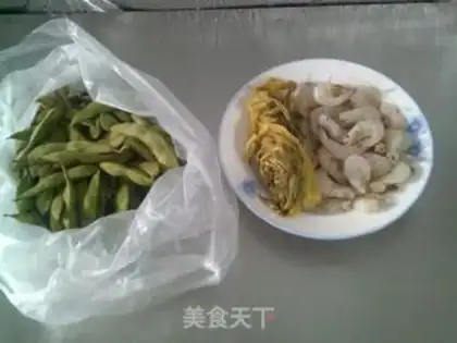 Make The soybean pickled shrimp step 0
