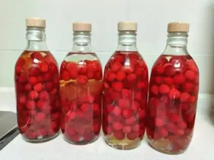 Make Cherry wine step 3