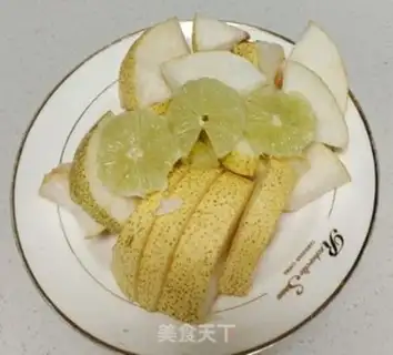 Make Pear lemon juice step 0