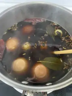 Make Five spicy tea eggs step 5