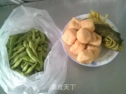 Make Pickles, soybeans step 0