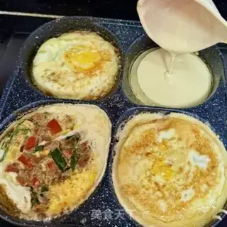 Make Eggburger step 3