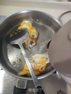 Make Egg soup from a corset step 3