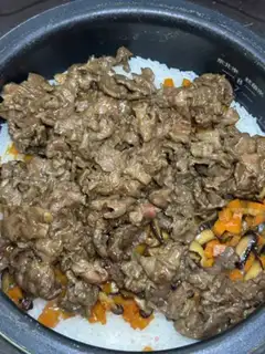 Make Beef rice step 15