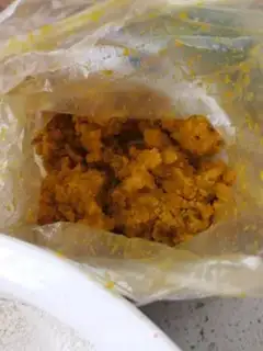 Make Pumpkin rolls step 1