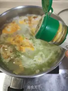 Make Egg soup from a corset step 6