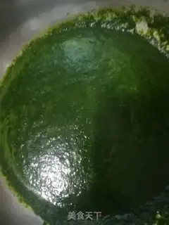 Make The spinach leaf step 4