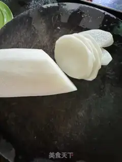 Make Shrimp skin radish step 3