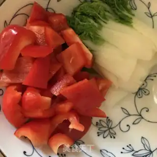 Make Pepper eggs, low-fat step 5
