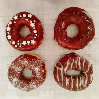 Make Chocolate doughnuts step 19