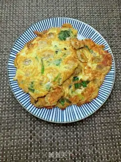Make Flower clams and eggs step 7