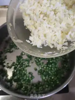 Make Autumn egg fried rice step 5