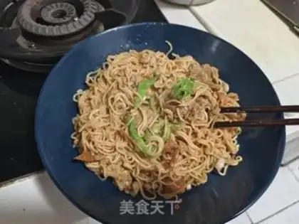 Make Fried noodles step 6