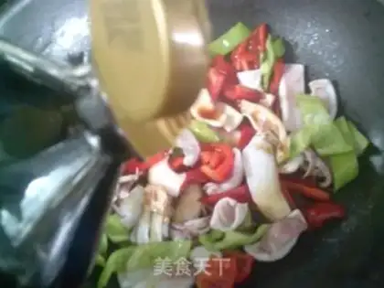 Make Cream pepper fire step 9