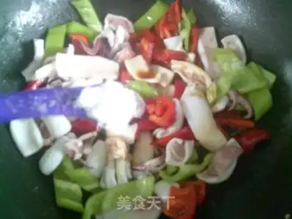 Make Cream pepper fire step 10