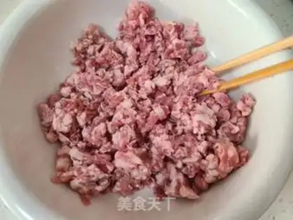 Make Sour pork dumplings step 1
