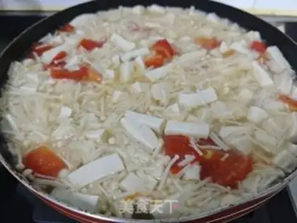 Make Tomatoes and tofu soup step 6