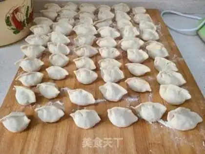 Make Sour pork dumplings step 8