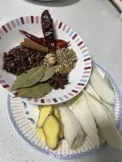 Make Bone and bean horns step 0