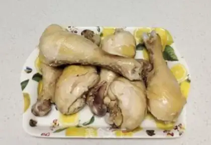 Make Red chicken legs step 2