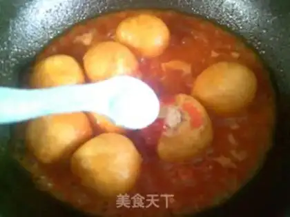 Make Tomato boiled noodles step 18