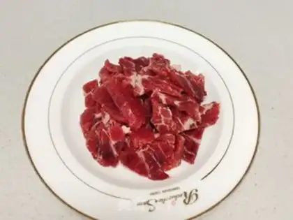 Make Fried beef step 1