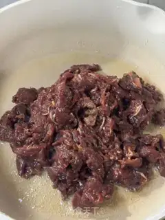 Make Pepper beef step 4