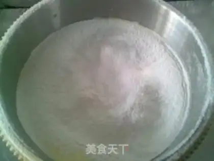 Make Old bristle cake step 4