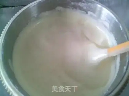 Make Old bristle cake step 5